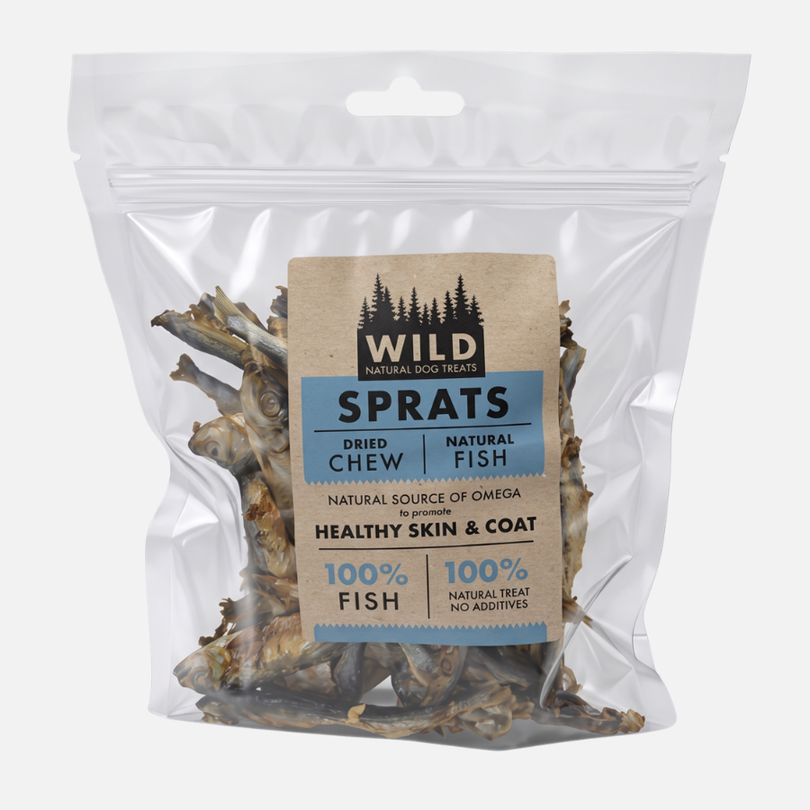 Naturally WILD Dog Treat - Sprats
