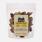Naturally WILD Dog Treat - Chicken Hearts