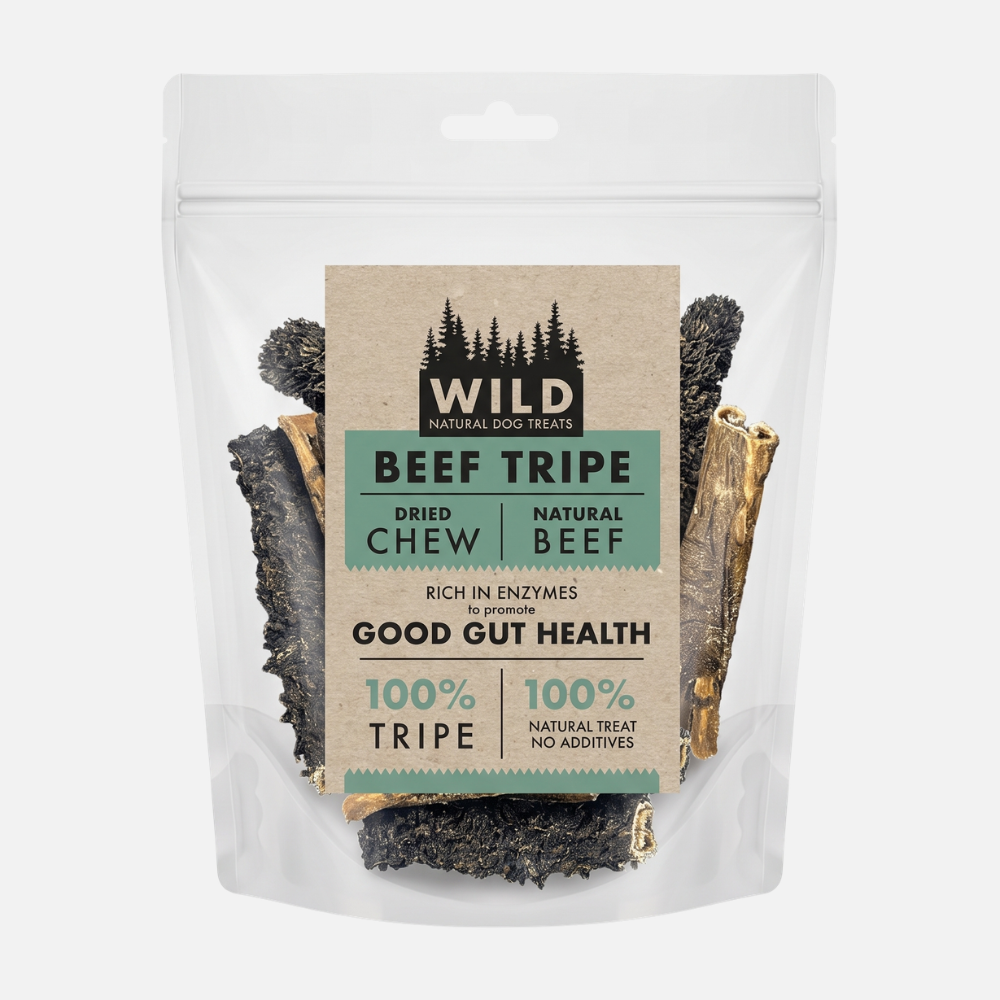 Naturally WILD Dog Treat - Beef Tripe