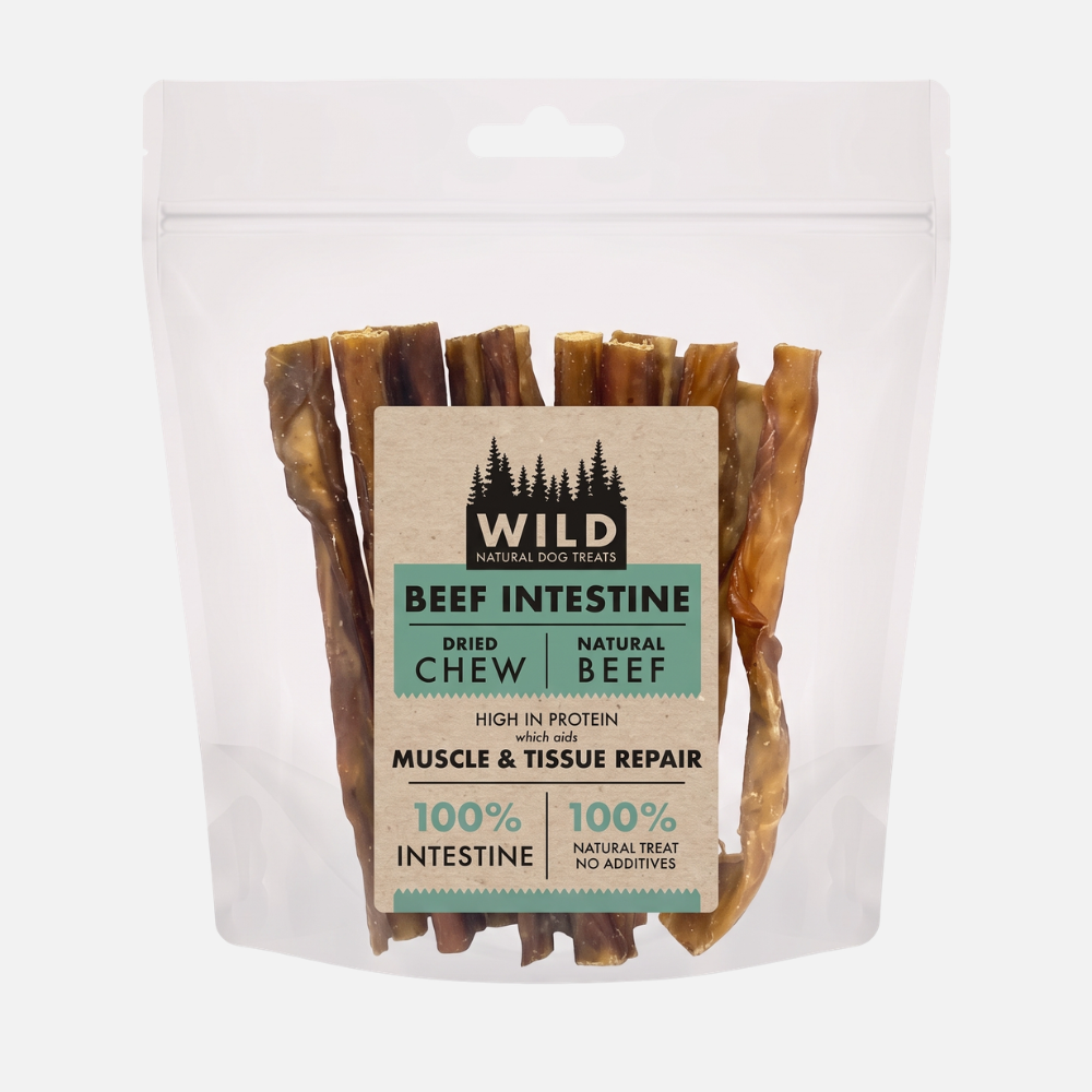 Naturally WILD Dog Treat - Beef Intestine