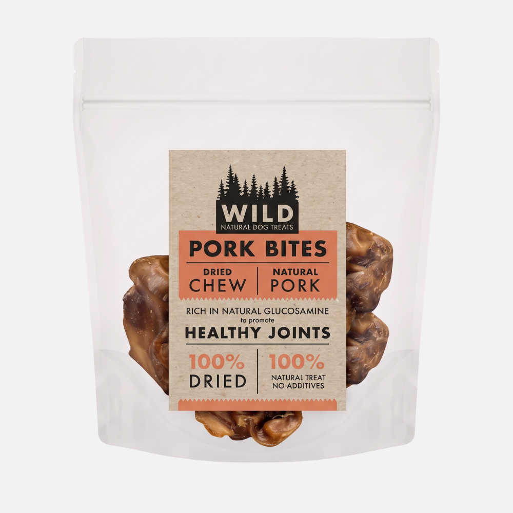 Naturally WILD Dog Treat - Pork Bites
