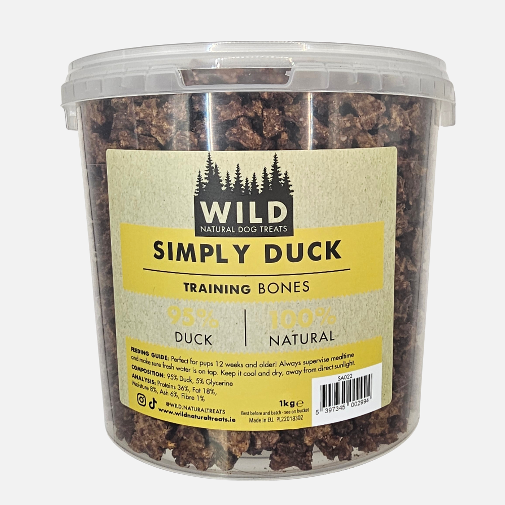 Naturally WILD Simply Training Bones - Duck