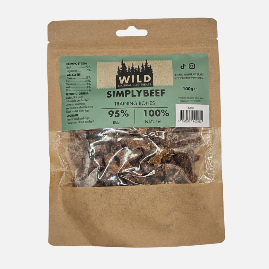 Naturally WILD Simply Training Bones - Beef