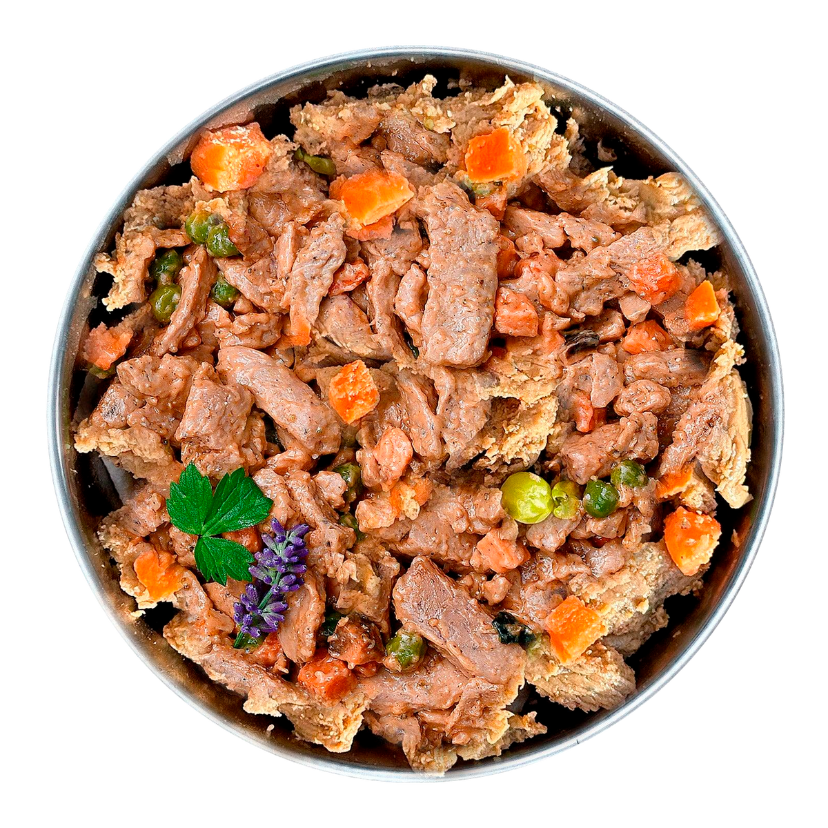 Naturally WILD Fresh Salmon dog food jar, second view