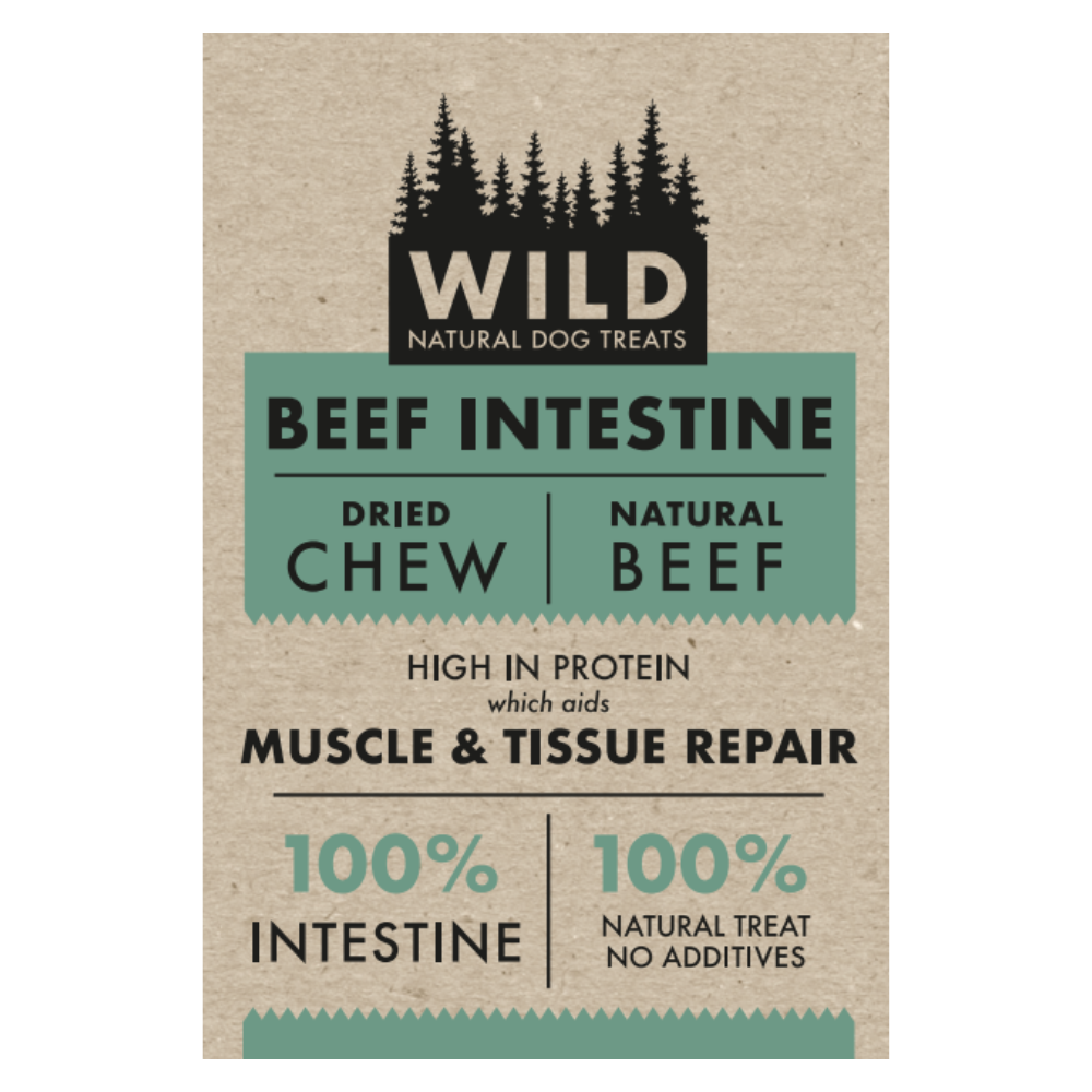 WILD Natural Dog Treat Beef Intestine image 3