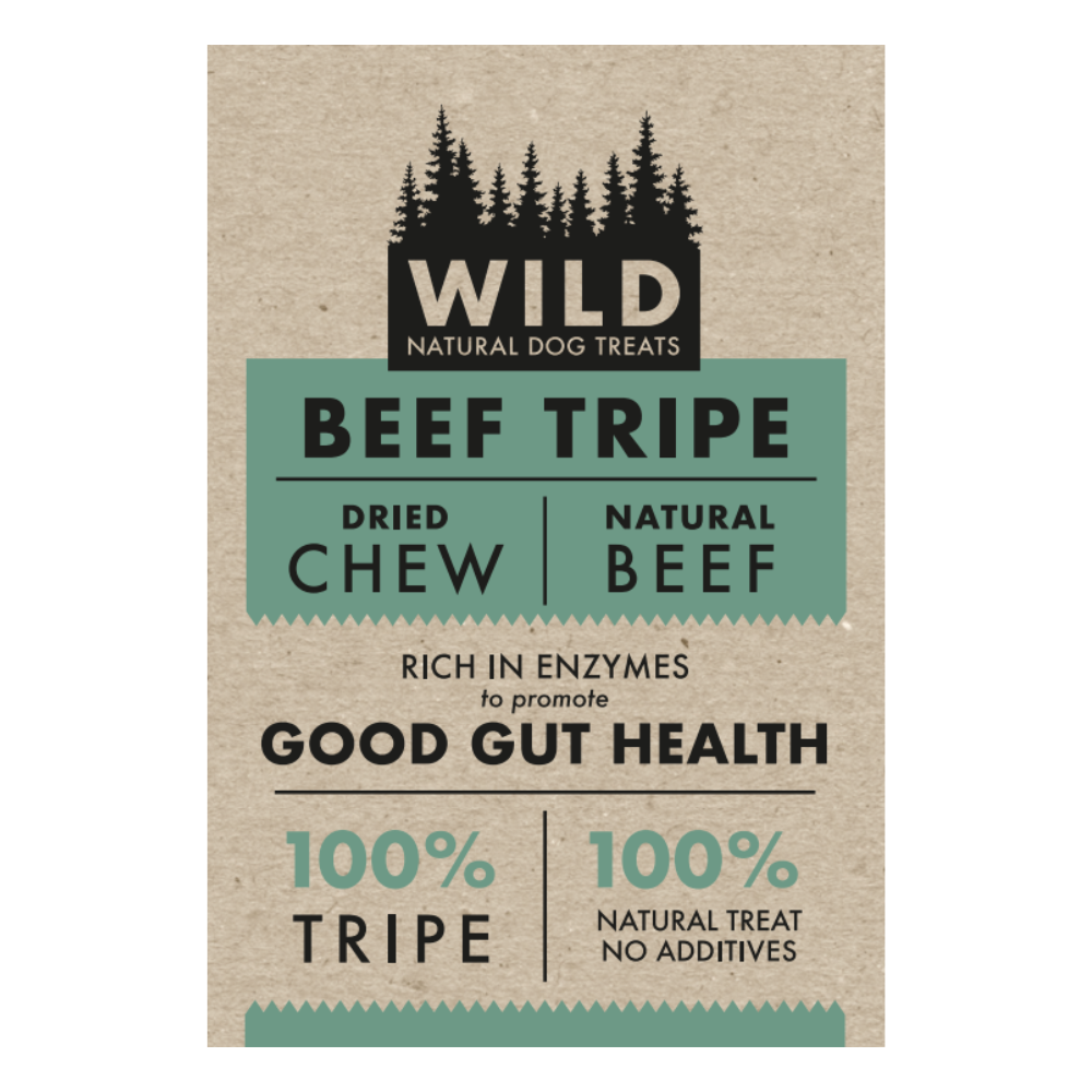 WILD Natural Dog Treat Beef Tripe image 4