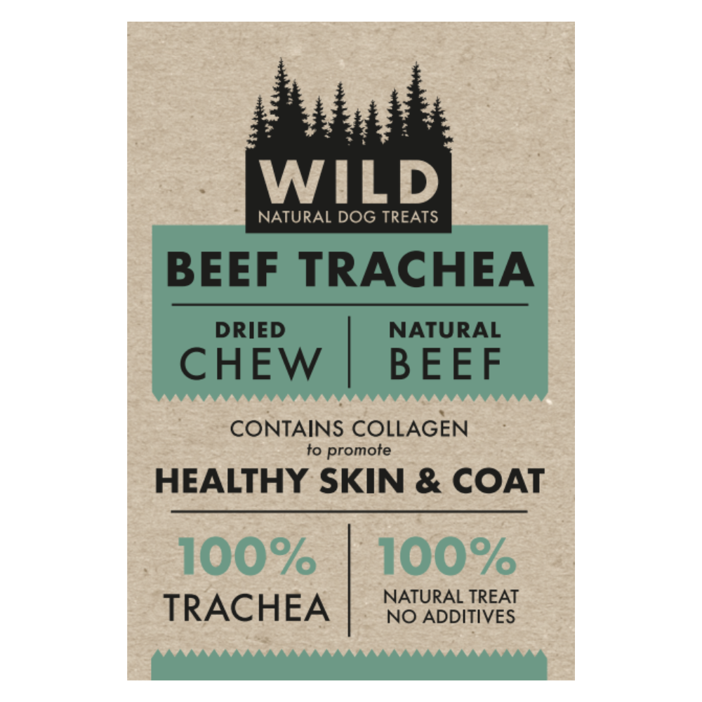 WILD Natural Dog Treat Beef Trachea image 4