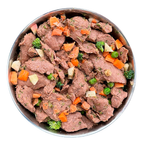 Naturally WILD Fresh Beef dog food jar, second view