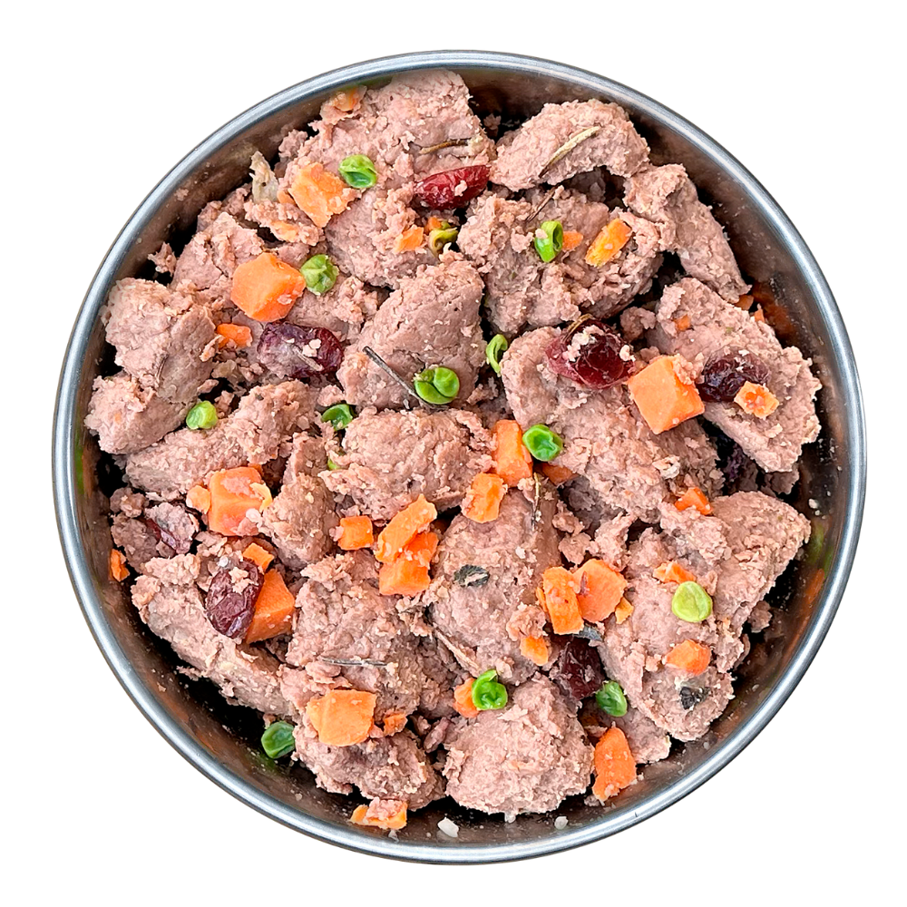 Naturally WILD Fresh Duck dog food jar, second view