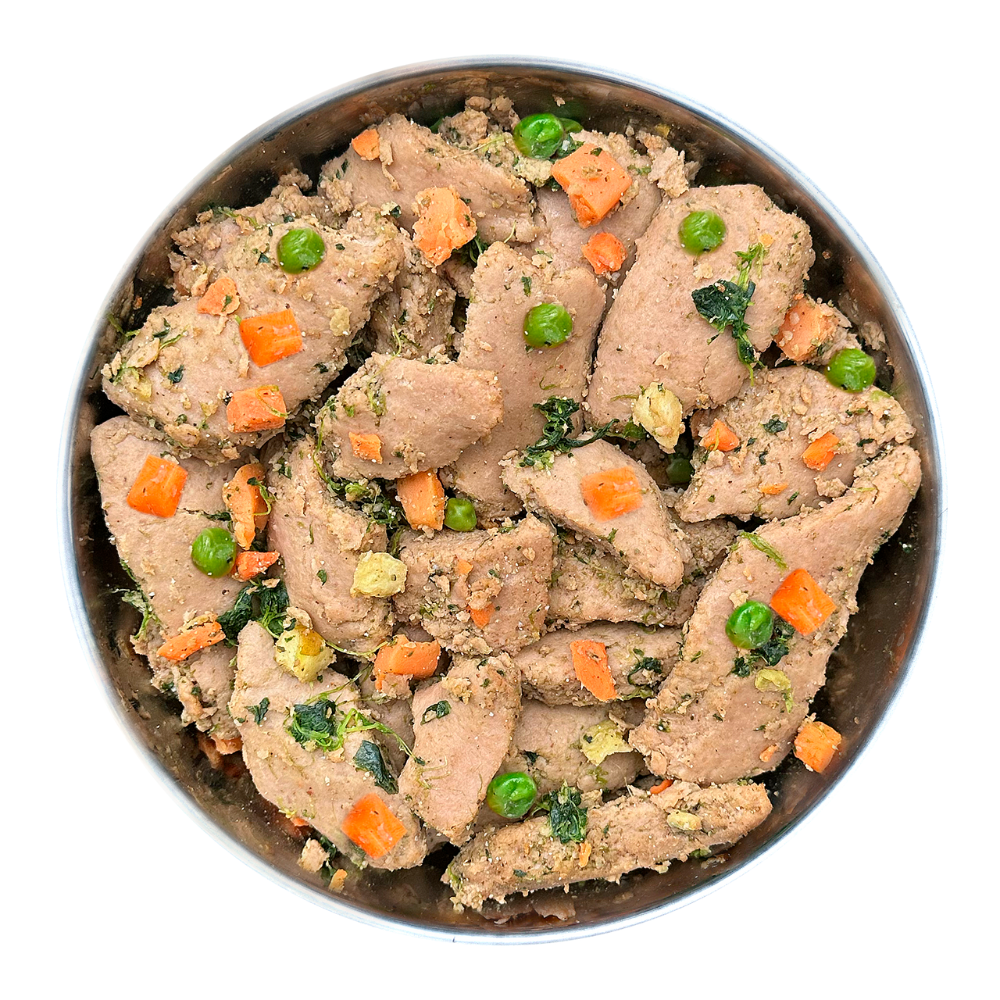 Naturally WILD Fresh Turkey dog food jar, second view